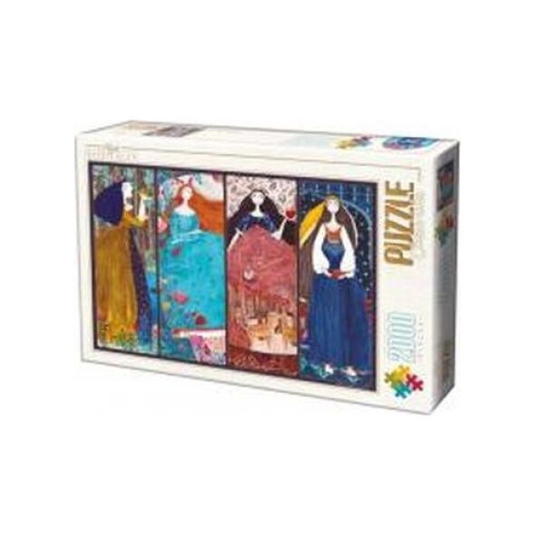 D-Toys Puzzle 2000 Andrea Kurti, Cztery księżniczki
