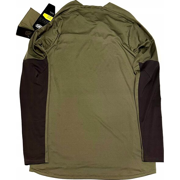 100% Koszulka męska 100% CELIUM Jersey długi rękaw Army roz. M (NEW 2023)