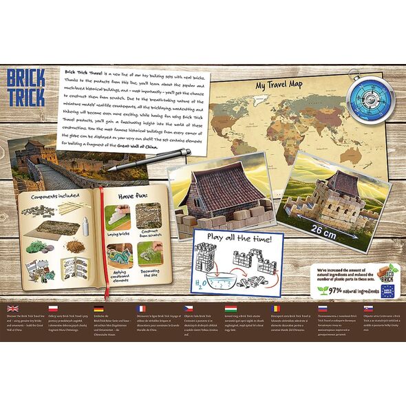 Trefl Brick Trick Travel - Great Wall of China TREFL