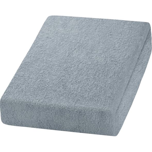 Activeshop Prześcieradło frotte szare