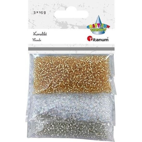 Titanum Koraliki plastikowe 15g