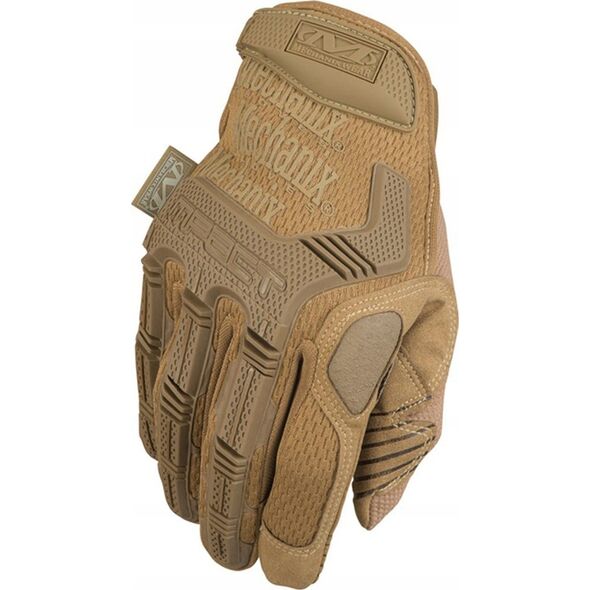 Mechanix Wear Mechanix Wear Pirštinės Mechanix M-Pact® Coyote M dydis. Velcro, TrekDry®, dirbtinė oda, delno, krumplių, Armortex®, pirštų apsauga, D30® apsauga nuo vibracijos