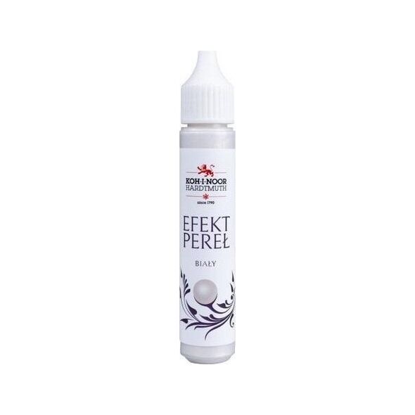 Koh-i-noor Pisak z efektem perłowym biały 30ml