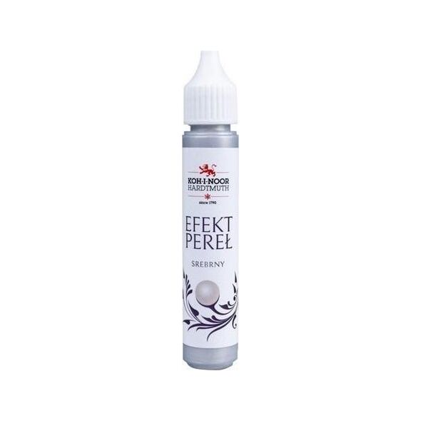 Koh-i-noor Pisak z efektem perłowym srebrny 30ml
