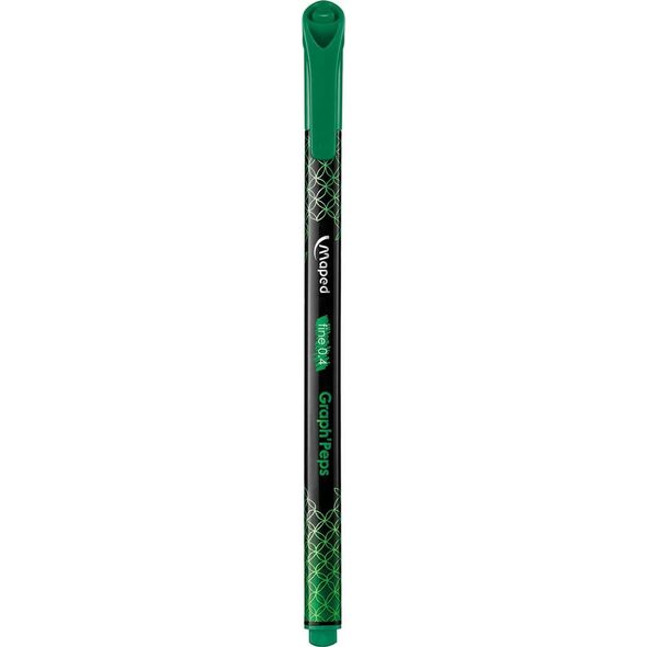 Maped Cienkopis Graph Peps deco zielony (12szt) MAPED