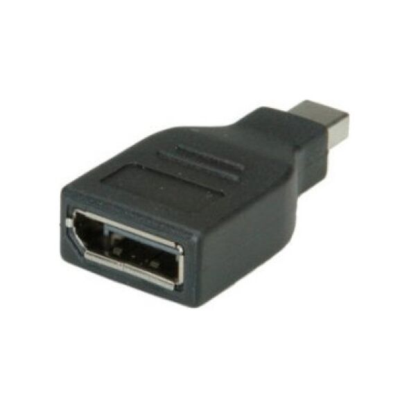 Adapter AV Roline Adapter ROLINE DisplayPort, DP żeński/mini DP męski