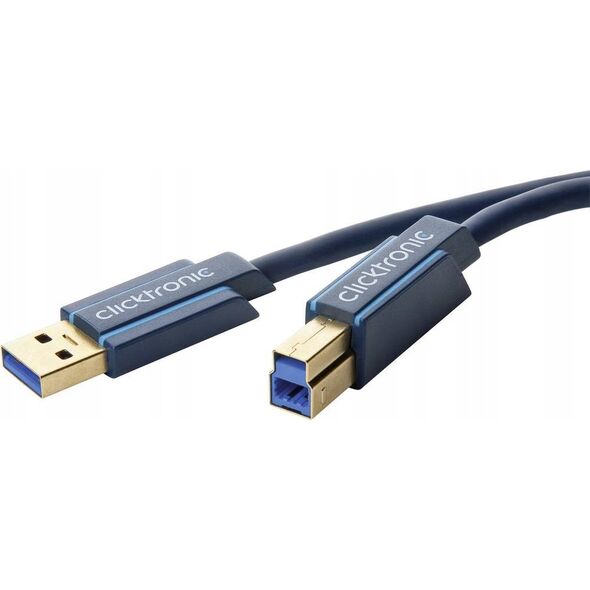 Kabel USB Clicktronic Kabel USB 3.0 - Długość kabla 0.5 m