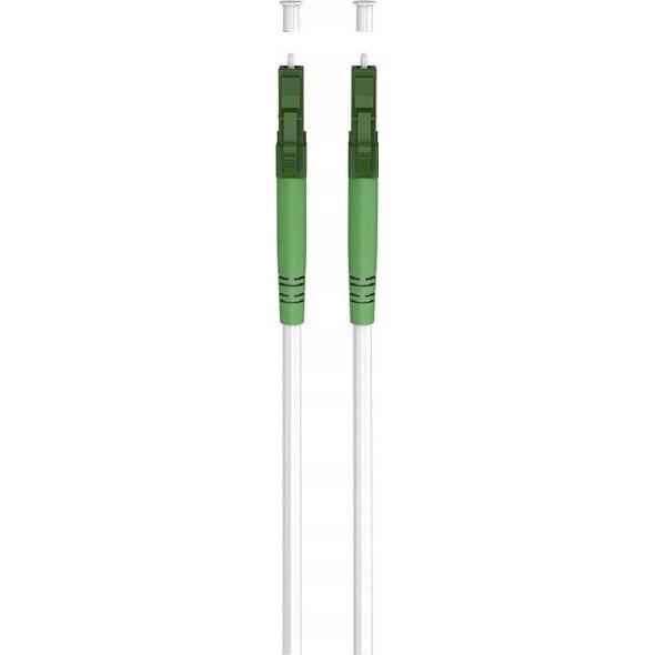 Goobay Kabel światłowodowy (FTTH), Singlemode (OS2) White, biały (Simplex), 2 m - Długość kabla 2 m