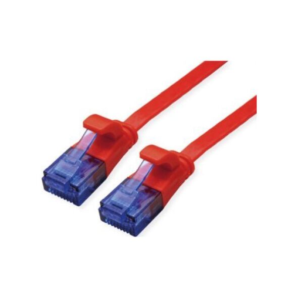Triton VALUE Patchkabel UTP, Cat.6A (Class EA), extra plat, rood, 3 m