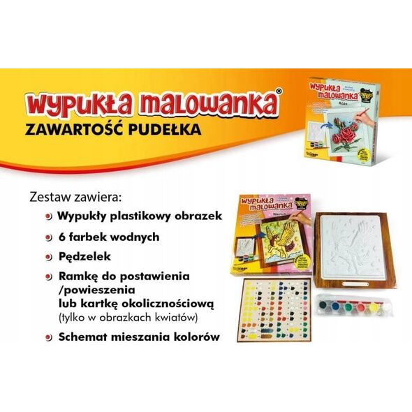 Teka Wypukła malowanka Fantazja Pegaz