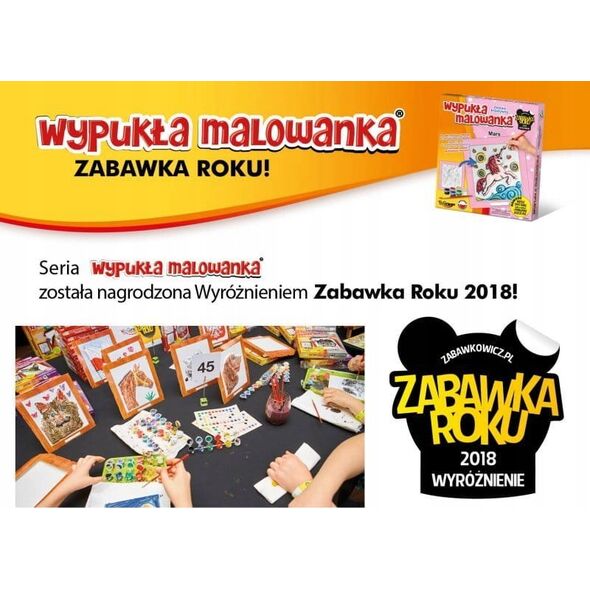 Teka Wypukła malowanka Fantazja Pegaz
