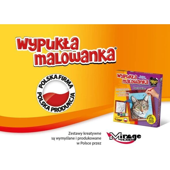 Teka Wypukła malowanka Fantazja Psiężniczka