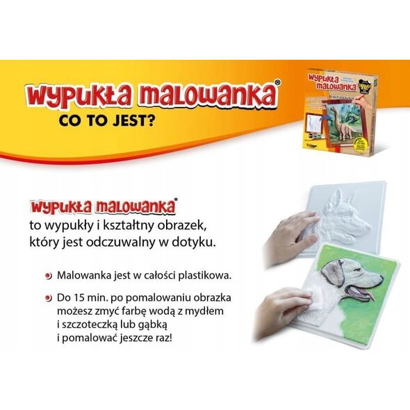 Teka Wypukła malowanka Fantazja Psiężniczka