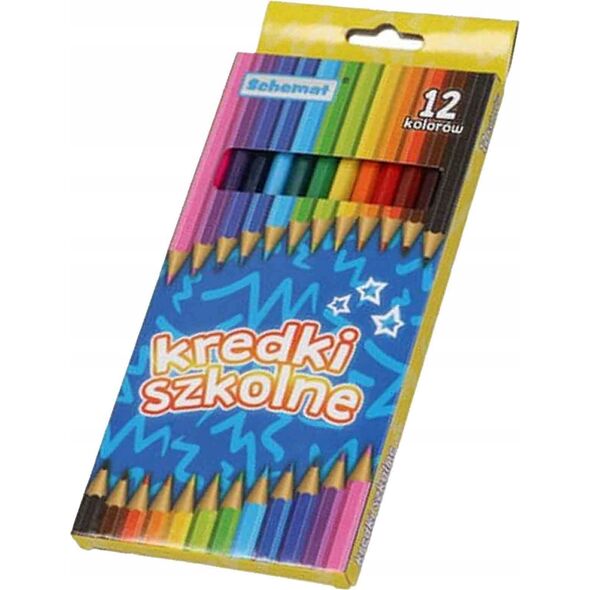 Teka Kredki ołówkowe 12 kolorów
