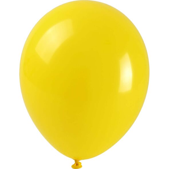 Arpex Balony pastelowe żółte 25cm 100szt