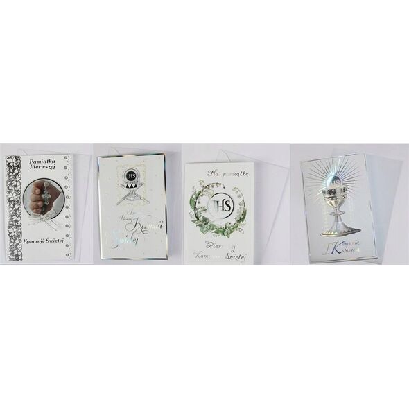 Top Graphic Karnet Komunia MIX (12szt)