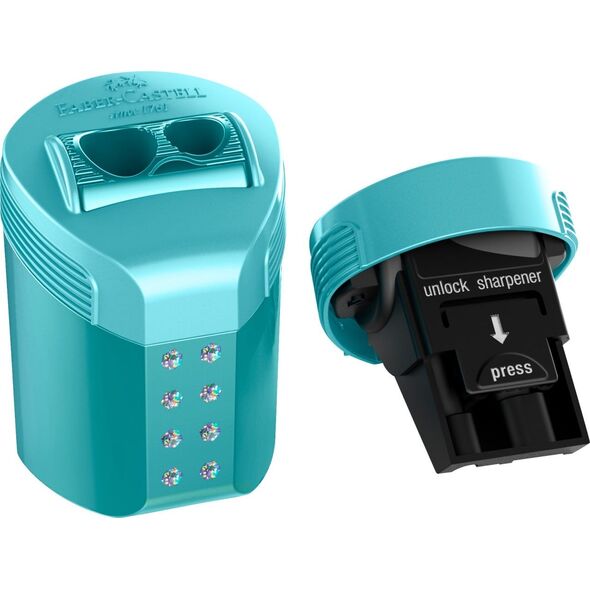 Teka Temperówka podwójna RollOn Sparkle FABER CASTELL