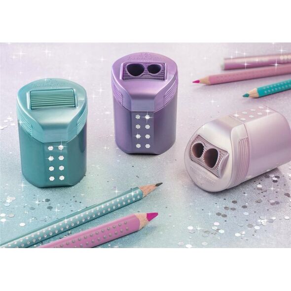 Teka Temperówka podwójna RollOn Sparkle FABER CASTELL