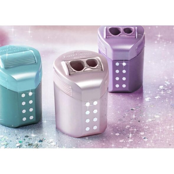 Teka Temperówka podwójna RollOn Sparkle FABER CASTELL
