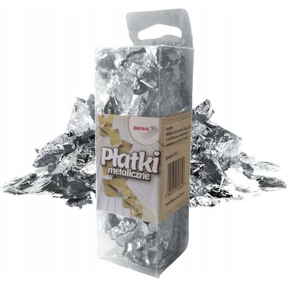 Teka Płatki metaliczne srebrne