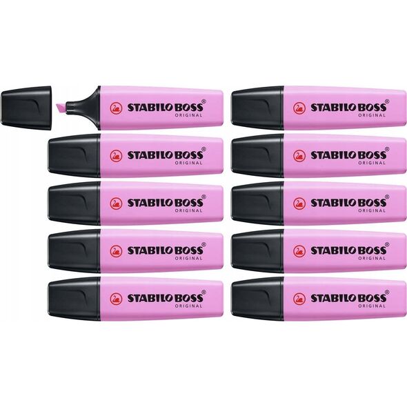 Teka Zakre¶lacz Boss Original pastel fuksja (10szt)