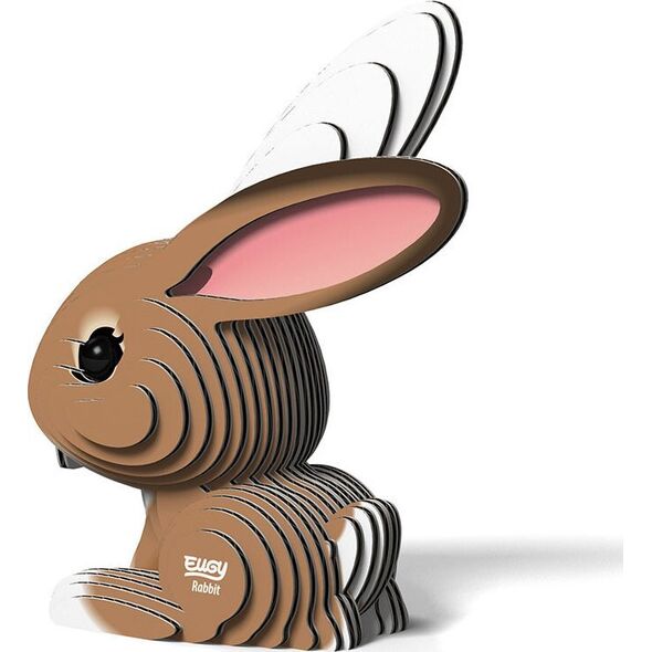 Teka Królik Eugy. Eko Układanka 3D