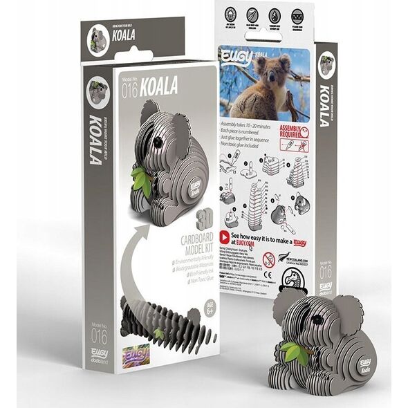 Fat Brain Toys Koala Eugy. Eko Układanka 3D