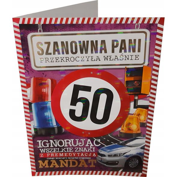 HENRY Karnet z mandatem 50-stka