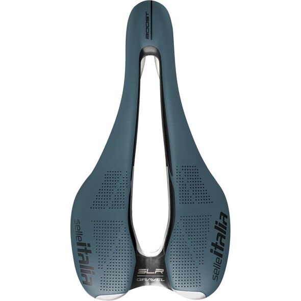Selle Italia Siodło SELLE ITALIA FLITE BOOST GRAVEL TI316, Superflow S (id match - S3), TI 316 Rail, Fibra-Tek, Light Gel, 228g, Niebieskie (NEW)