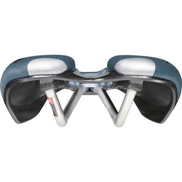 Selle Italia Siodło SELLE ITALIA FLITE BOOST GRAVEL TI316, Superflow S (id match - S3), TI 316 Rail, Fibra-Tek, Light Gel, 228g, Niebieskie (NEW)
