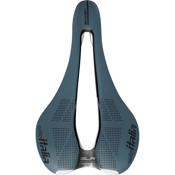 Selle Italia Siodło SELLE ITALIA FLITE BOOST GRAVEL TI316, Superflow L (id match - L3), TI 316 Rail, Fibra-Tek, Light Gel, 232g, Niebieskie (NEW)