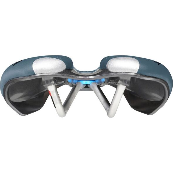 Selle Italia Siodło SELLE ITALIA FLITE BOOST GRAVEL TI316, Superflow L (id match - L3), TI 316 Rail, Fibra-Tek, Light Gel, 232g, Niebieskie (NEW)