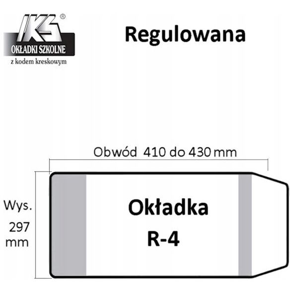 Teka Okładka ksi±żkowa regulowana R4 (25szt) IKS
