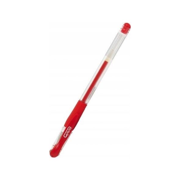 Teka Długopis żelowy GR-101 czerwony (12szt)