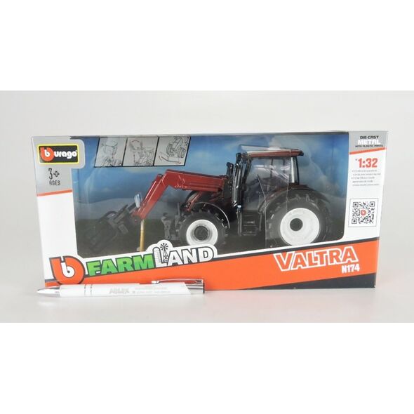 Teka Valtra N174 z pługiem BBURAGO