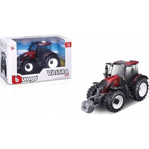 Teka Valtra N174 z pługiem BBURAGO