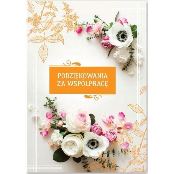 Teka Karnet Podziękowania za współpracę