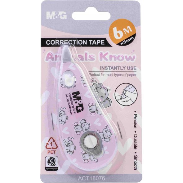 Teka Korektor w ta¶mie Animal Planet 6mx5mm M&G