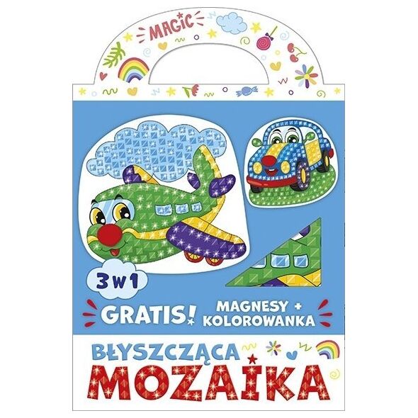 Teka Błyszcz±ca mozaika 3w1 - Samolocik i autko
