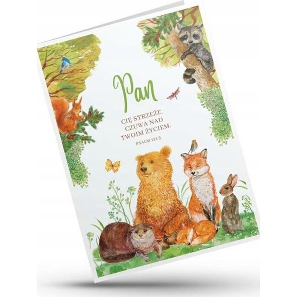 Teka Karnet - Pan Cię strzeże. Czuwa nad twoim życiem