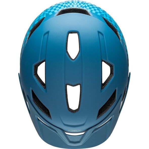 Bell Kask dziecięcy BELL SIDETRACK Rozmiar kasku: Uniwersalny(47-54 cm), Wybierz kolor: Wavy Checks Matte Black