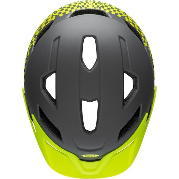 Bell Kask dziecięcy BELL SIDETRACK Rozmiar kasku: Uniwersalny(47-54 cm), Wybierz kolor: Wavy Checks Matte Black