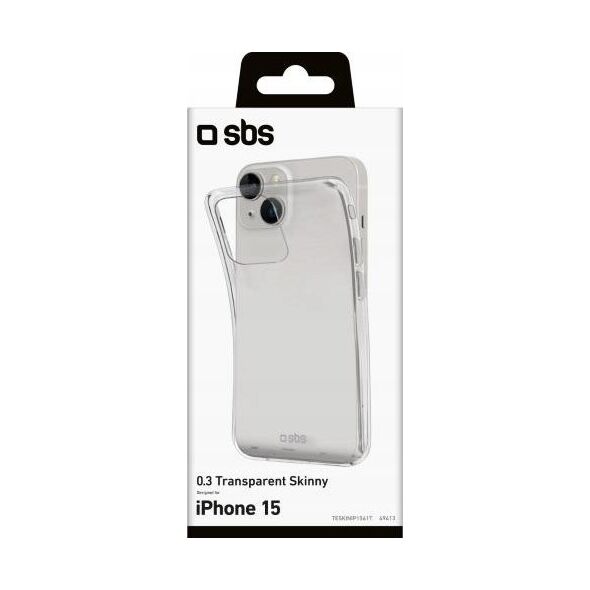 SBS Mobile SBS Skinny Cover iPhone 15 transp.
