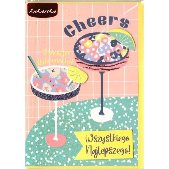 Teka Karnet B6 Najlepsze życzenia drink