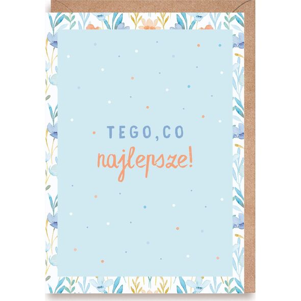 Teka Kartka okoliczno¶ciowa Tego, co najlepsze
