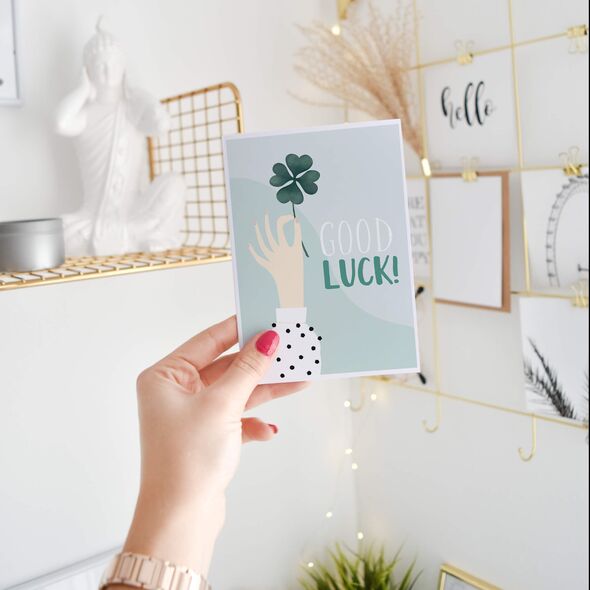 Teka Kartka okoliczno¶ciowa Powodzenia Good luck!