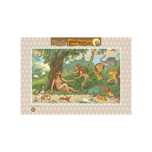 Teka Puzzle 15 Mały Pielgrzym - Adam i Ewa