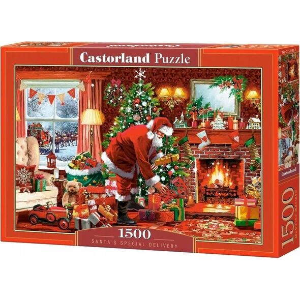 Castorland Puzzle 1500 Santa's Special Delivery CASTOR
