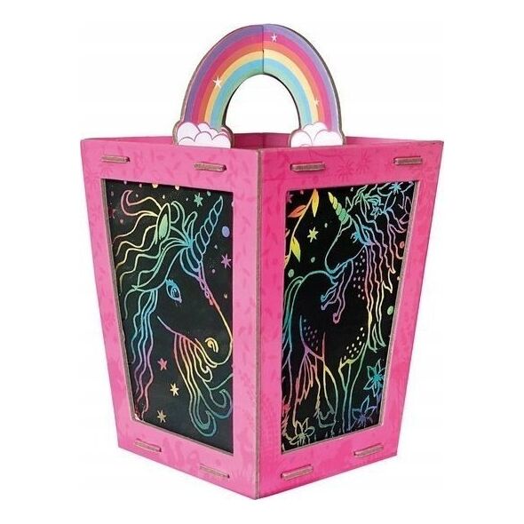 Box Candiy Zestaw kreatywny zdrapka Lampion Jednorożec
