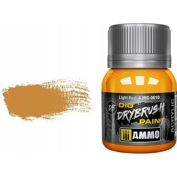 Vallejo Ammo: DIO Drybrush - Light Rust